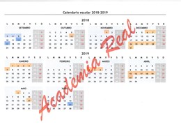 Calendario escolar 1