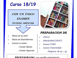 Cursos en horario de mañana